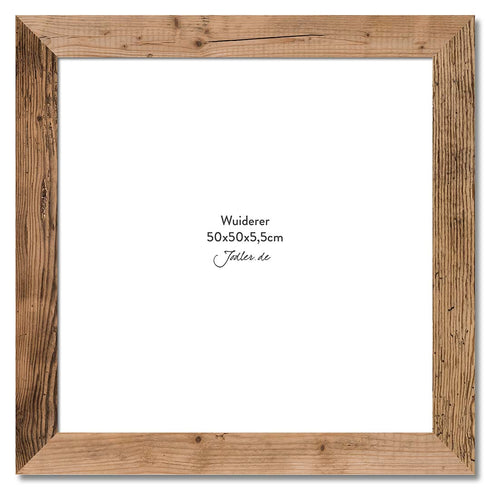 Altholzbilderrahmen 50x50|5,5cm